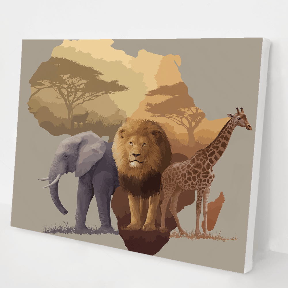 African Animal Atlas kit