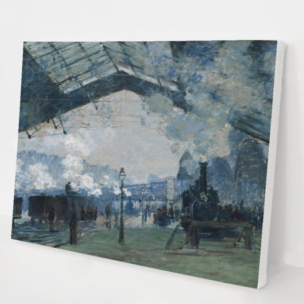 Claude Monet - Arrival of the Normandy Train