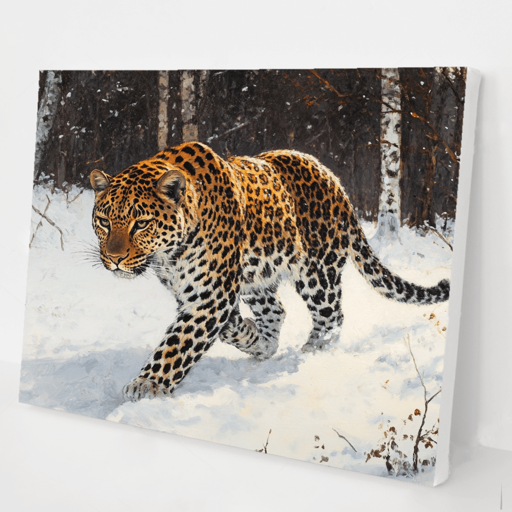 Leopard in the Snow kit