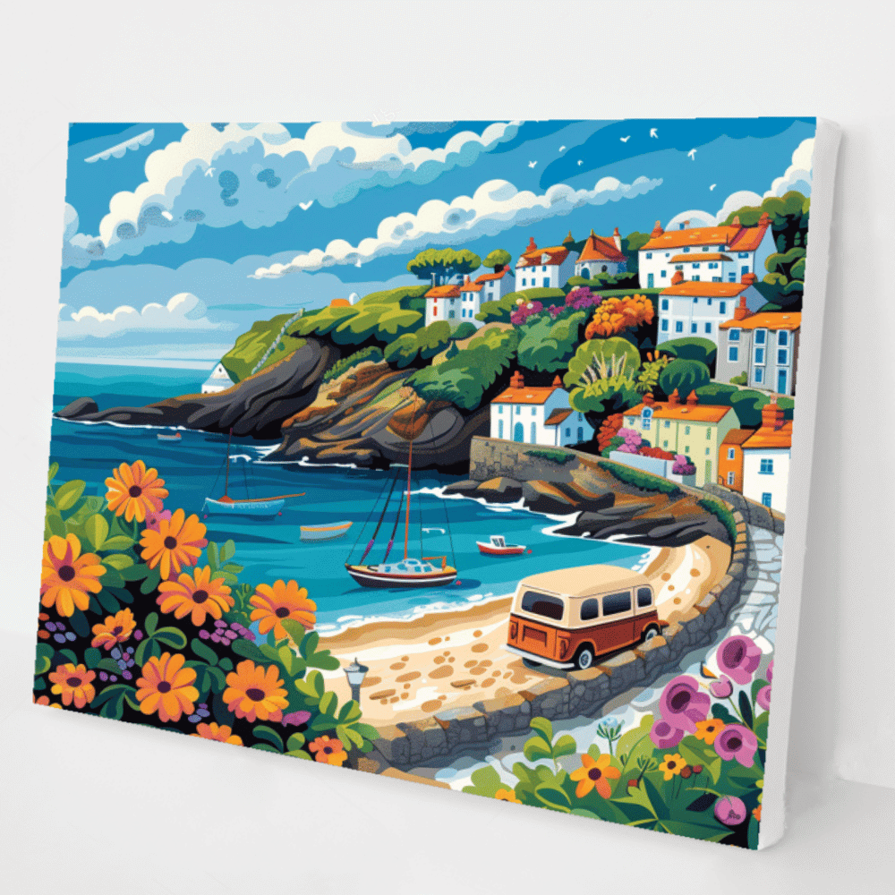 Sunlit Cornish Bay kit