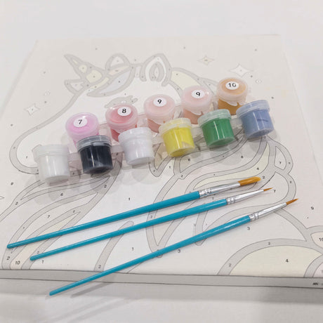 Ocean Friends Easy Paint by Numbers Kit