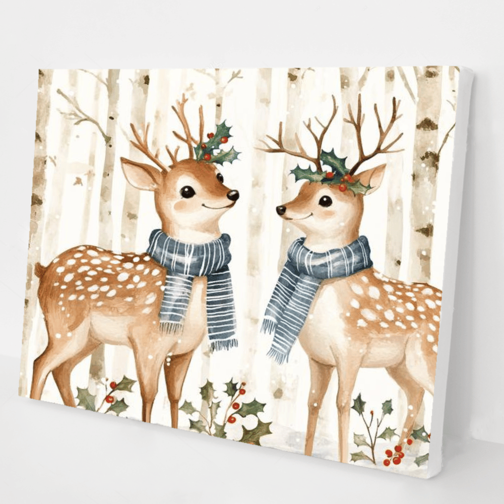 Festive Fawns in the Forest kit