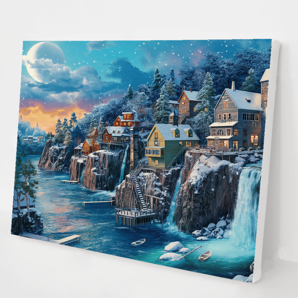 Moonlit Falls Village kit