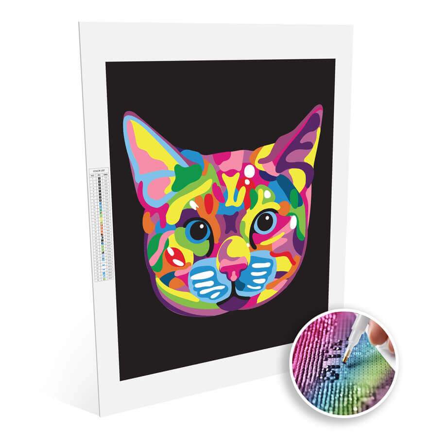 Colorful Cat diamonds