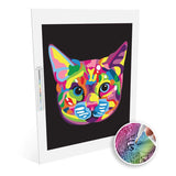 Colorful Cat diamonds