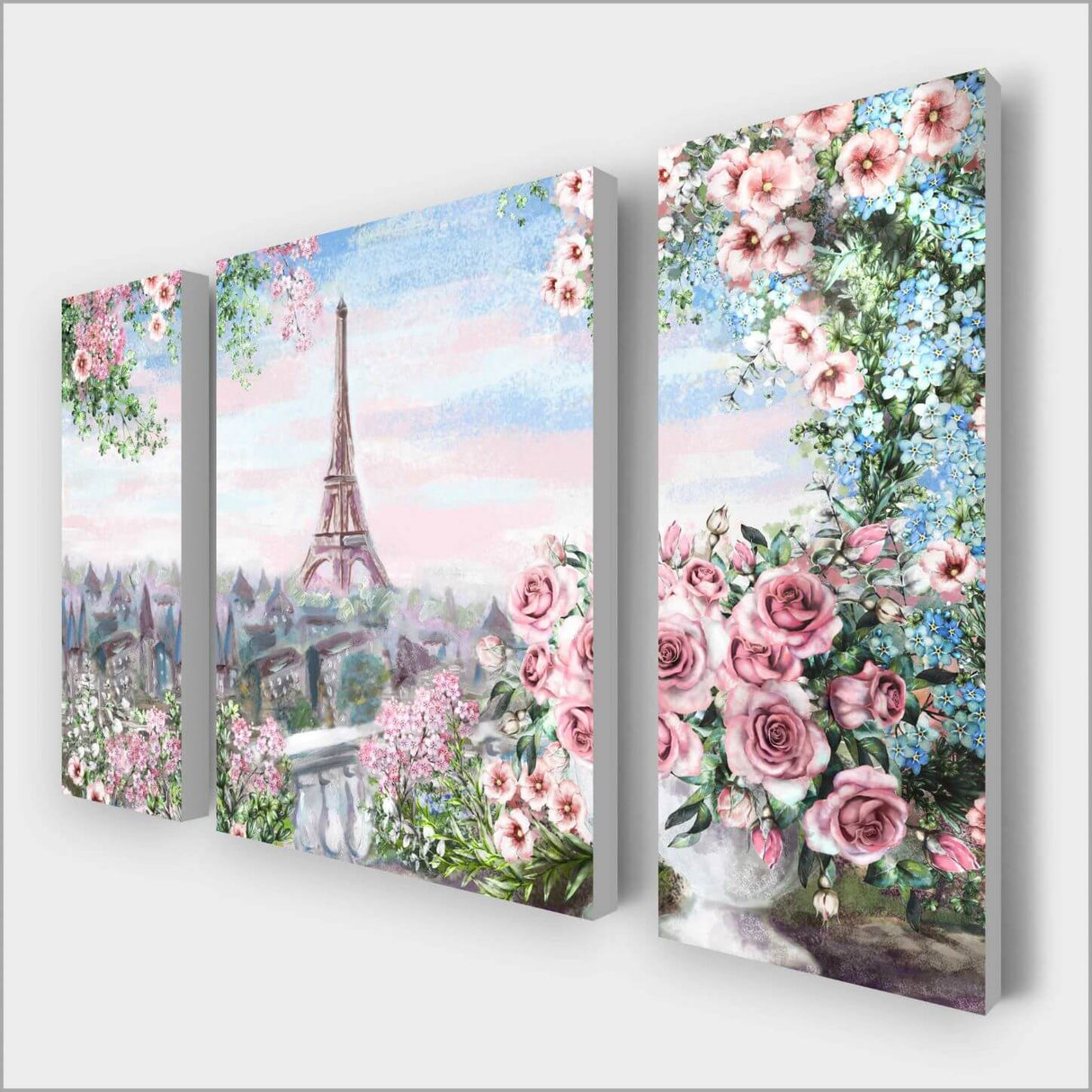 Roses in Paris Multi-Panel kit